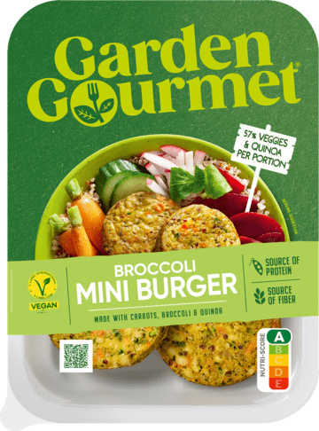 Wegańskie mini burgery brokułowe | Garden Gourmet 